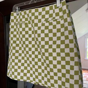 Holiday the Label Checkerboard Mini-Skirt